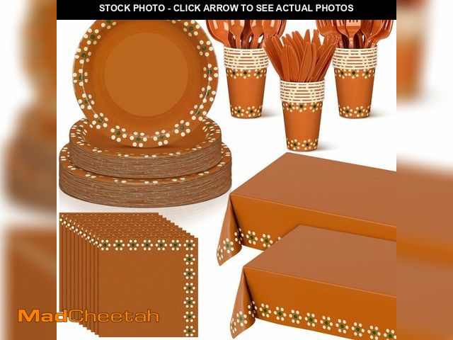 Lot 74-12603526 - Havawish 177 Pcs Cielito Lindo Party Decoration Platos De Barro Mexicanos Fiesta Tableware Dinnerwar...