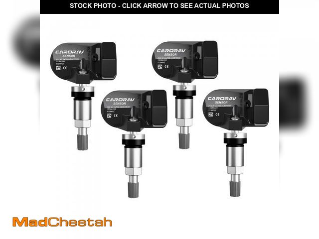 Lot 74-12304670 - CARORAV TPMS Sensor GM, 4-Pack Tire Pressure Monitoring System Sensor Replacement for GM Chevy GMC C...