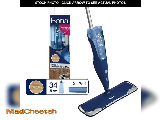 Lot 74-12551472 - Hardwood Floor Premium Microfiber Spray Mop - USED