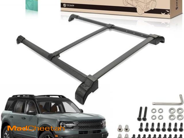 Lot 74-12100971 - YHTAUTO Car Roof Rack Cross Bar + Side Rails Compatible with Ford Bronco 2021-2024, Not Fit for Badl...