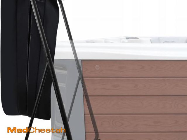 Lot 74-12525263 - Hot Tub Cover Lift,Upgraded Thicker Version of Spa Cover Lift,Adjustable Bathtub Cover Lift Arm (Hei...
