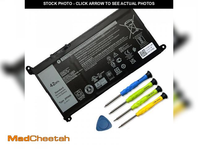 Lot 74-11553788 - Mobik 42Wh JPFMR Laptop Battery Replacement for Dell Chromebook 3100 3400 2-in-1 5488 5493 5593 P90F...