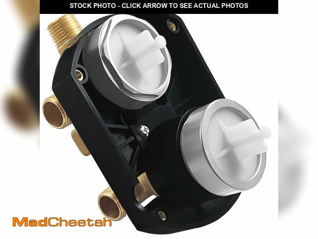 Lot 74-12716376 - R22000 Shower Diverter Valve for delta Faucet, Universal Rough-in Shower Valves Kit 3 Way 6 Setting ...