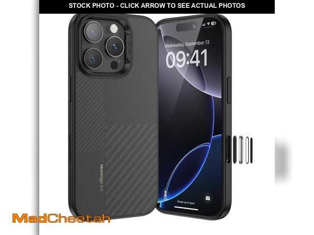 Lot 74-12304063 - BENKS Montage ArmorPro Case for iPhone 16 Pro with Camera Control Button, [Compatible with Magsafe] ...