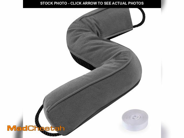 Lot 74-13630488 - Sunolga Door Draft Stopper Blocks Hot and Cold Air with Removable Washable Cover for Bottom of Door,...