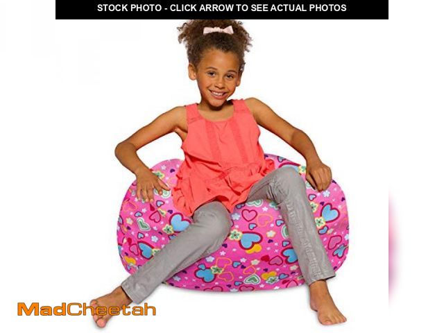 Lot 74-12030511 - Posh Creations Bean Bag Chair for Kids, Teens, and Adults Includes Removable and Machine Washable Co...