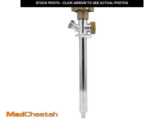 Lot 74-14476652 - Himaweek 8-inch Anti-Siphon Frost Free Sillcock, Quater Turn 3/4-Inch Hose Bibb x 1/2-Inch PEX End,N...