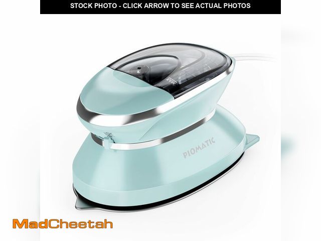 Lot 74-12606557 - PIOMATIC Travel Iron Mini with Steam for Clothes with Dual Voltage, Portable Mini Ironing Machine wi...