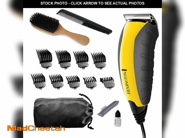 Lot 74-12716507 - Remington HC5855 Virtually Indestructible Haircut Kit &amp; Beard Trimmer, Hair Clippers for Men (15...