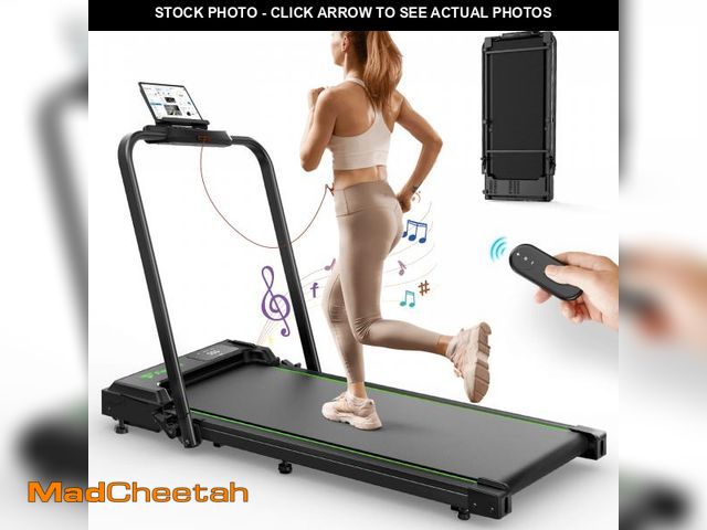 Lot 74-12491175 - Treadmill 2 in 1 for Home/Office,Patbrela 300 Lbs Walking Pad Treadmill with HandleBar,Under Desk Tr...