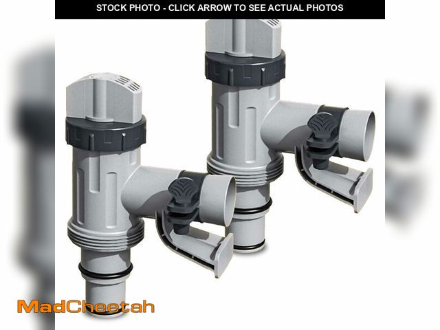 Lot 74-14269233 - KUMATER Plunger Valve with Holder for Intex Above Ground Pools - Pool Peplacement Parts Compatible w...