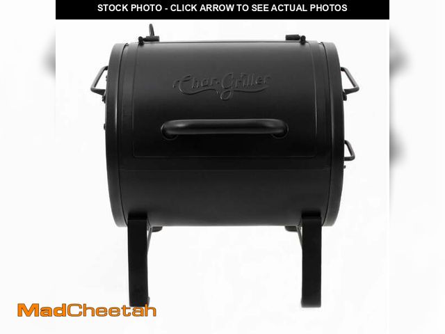 Lot 74-12549905 - (MISSING HARDWARE) Char-Griller Portable Pro Portable Charcoal Grill and Side Fire Box - USED