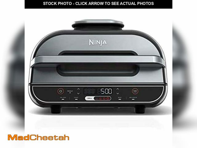 Lot 74-13149094 - Ninja BG500A Foodi XL 5-in-1 Indoor Grill with 4-Quart Air Fryer - UNUSED