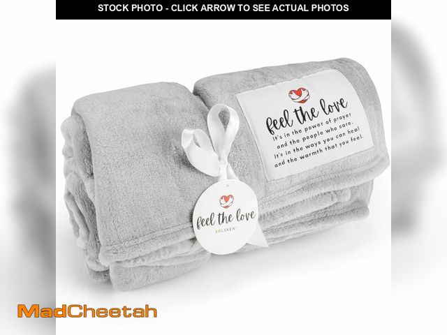 Lot 74-14209031 - Get Well Blanket - Healing Blanket - Inspirational Blankets for Women/Men - Get Well Soon Gifts - Wa...