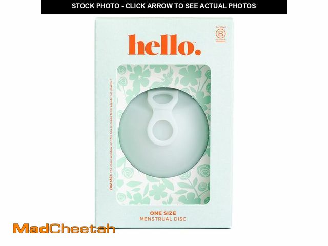 Lot 74-14268042 - Hello Period Menstrual Disc | Award Winning Reusable Soft Flexible Period Disc | Capacity of 10 Tamp...