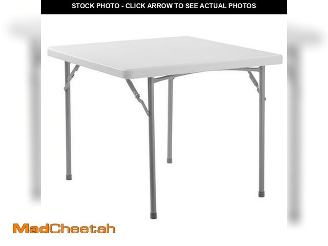 Lot 74-13042319 - OEF Furnishings OEFBT3636 Utility Series Heavy-Duty Premium Commercial-Grade Indoor/Outdoor Folding ...