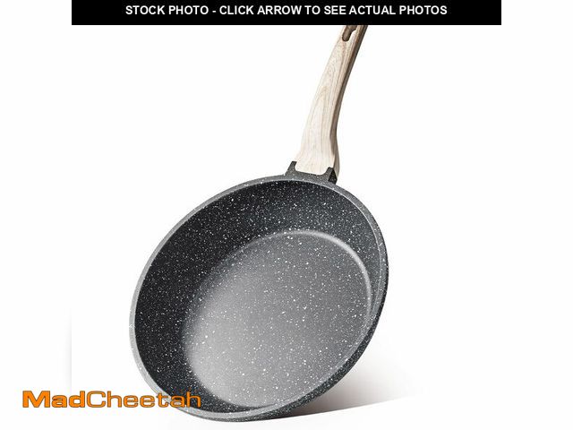 Lot 74-14332274 - CAROTE Non Stick Frying Pan Skillet, Omelet Pan, Healthy Non Toxic Granite Chef Pan, Induction Compa...