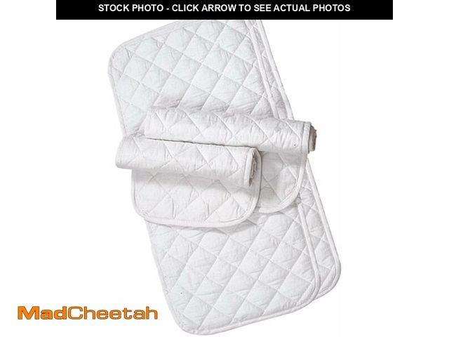 Lot 74-12555694 - Weaver Leather Quilted Leg Wraps, White - UNUSED