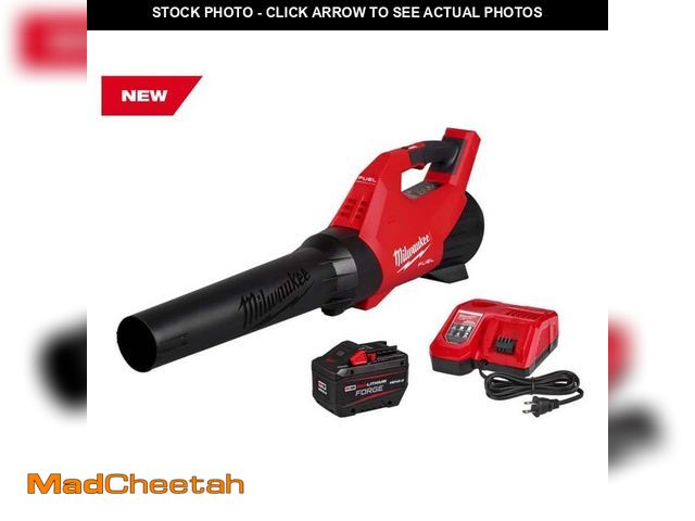 Lot 74-14445022 - Milwaukee M18 FUEL 120 MPH 500 CFM 18V Brushless Cordless Battery Powered Leaf Blower Kit w/12.0 Ah ...