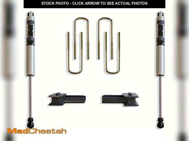 Lot 74-13040499 - MaxTrac SUSPENSION'S Part# 904120F is A Rear Box KIT Including 2" Lift Blocks, U-Bolts &amp; A Pair ...