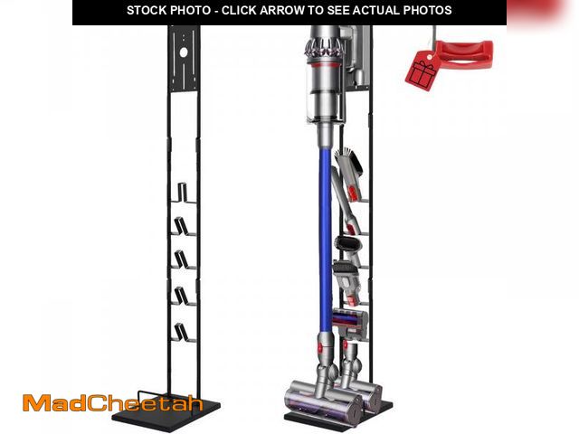 Lot 74-11552574 - Lasvea Vacuum Stand for Dyson V6, V7, V8, V10, V11, V12, V15 Cordless Cleaners - Heavy Base Metal Br...