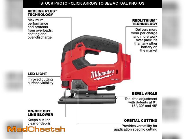Lot 74-12872243 - Milwaukee M18 FUEL 18V Lithium-Ion Brushless Cordless Jig Saw (Tool-Only) - UNUSED