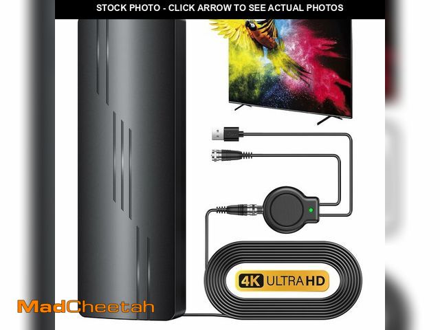 Lot 74-12697270 - 2025 Upgraded TV Antenna for Smart TV, 1800+ Miles Range Strongest for Local Channels with Amplifier...