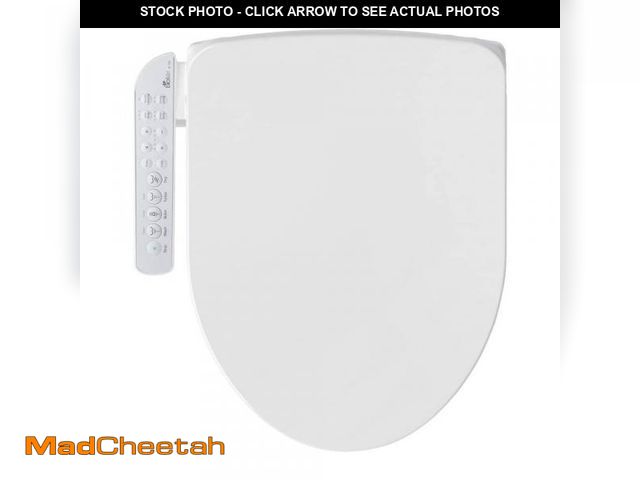 Lot 74-12146125 - BIO BIDET HD-7000 Electric Bidet Seat for Elongated Toilets in White with Fusion Heating Technology ...
