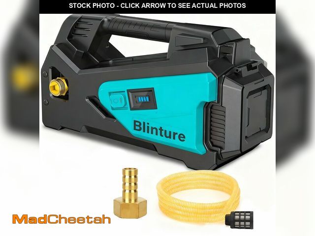 Lot 74-14264949 - Battery Powered Water Transfer Pump, Cordless Power Washer Compatible Makita 18V, 2Ah-5Ah Battery, C...