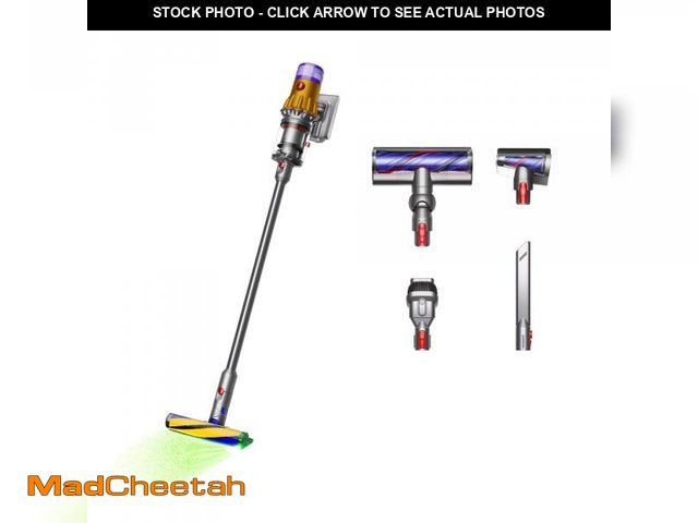 Lot 74-12401944 - Dyson V12 Detect Slim Cordless Vacuum Cleaner | Nickel | New - USED