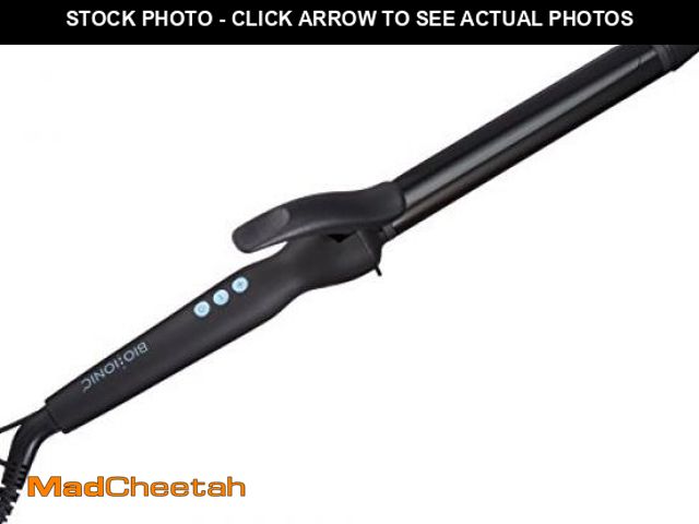 Lot 74-12153365 - Bio Ionic Long Barrel Styler, 1.25" Curling Iron with Moisture Heat Technology &amp; NanoIonic MX, 2...