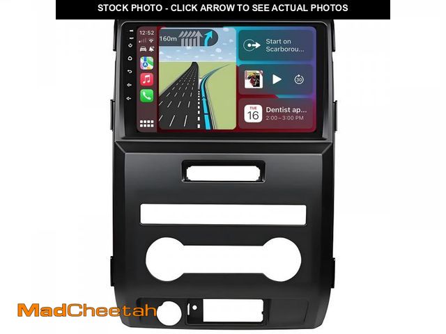 Lot 74-12306689 - for Ford F150 Radio Upgrade 2009-2014: 9 Inch Touchscreen Car Stereo with Wireless CarPlay Android A...