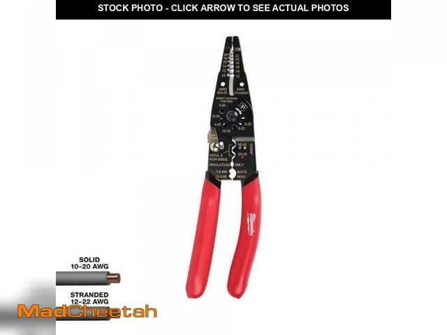 Lot 74-11826487 - Milwaukee 9 in. Multi-Purpose Cutting Pliers - UNUSED