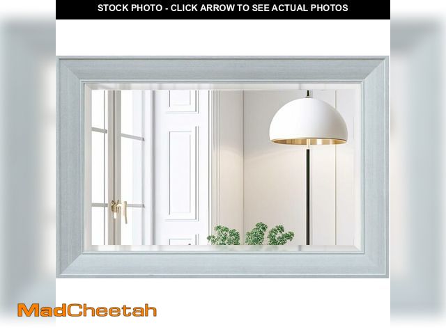 Lot 74-14602125 - Westminster DÃcor - 24"" x 36"" Modern but Classic Rectangle Mirror - Easy Installation - Entryway ...