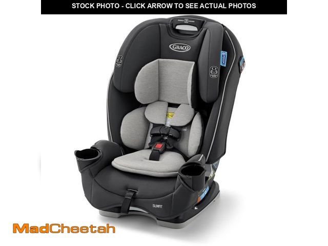 Lot 74-12211491 - Graco Grows4Me 4-in-1 Car Seat, Convertible Infant to Toddler Car Seat and Booster, West Point Desig...