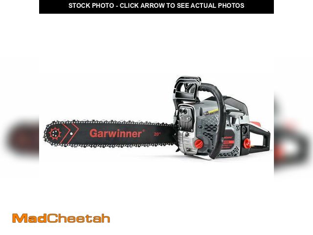 MadCheetah.com - Lot 74-13968763 - Garwinner Gas Chainsaw 20'' 2-Stroke ...