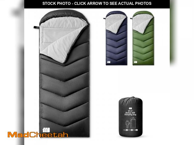 Lot 74-12220746 - Sleeping Bags for Adults Warm Weather, Waterproof, Lightweight Backpacking Camping 3 Seasons 3lb Sle...