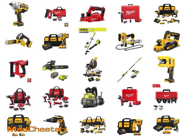 MadCheetah Holland SPECIAL EVENT Ry0bi D∈Walt Milwauk∈∈ - Tools Blowout! - June 9, 2026