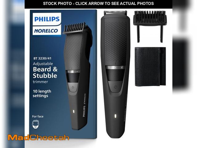 Lot 74-12119526 - Philips Norelco Beard Trimmer and Hair Clipper - Cordless Grooming, Rechargeable, Adjustable Length,...
