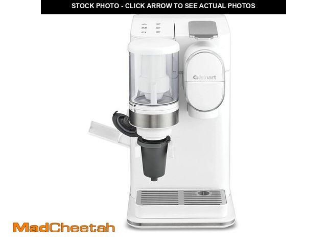 Lot 74-13791023 - Cuisinart Single-Serve Coffee Maker + Coffee Grinder with 8 oz., 10 oz., and 12 oz. Serving Size, Co...