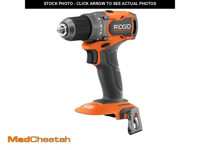 Lot 74-12672212 - RIDGID 18V SubCompact Brushless Cordless 1/2 in. Drill/Driver (Tool Only) - USED