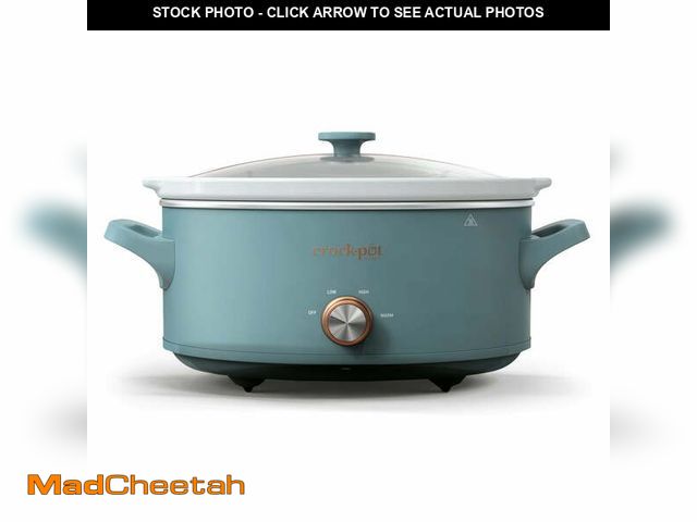 Lot 74-12687663 - Crock-Pot Manual 7-Quart Slow Cooker, Reflection - UNUSED