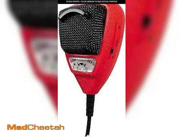 Lot 74-12127102 - Astatic (302-10036 RD104E Road Devil Amplified 4-Pin CB Microphone, Black - UNUSED