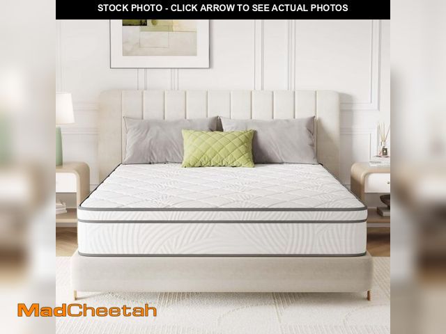 Lot 74-12404609 - Novilla Full Mattress 10 Inch, Hybrid Mattress Full Size with Comfy Support, Bed Mattresses in a Box...