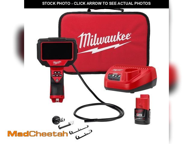 Lot 74-13131553 - M12 12V Lithium-Ion Cordless M-SPECTOR 360-Degree 4 ft. Inspection Camera Kit - UNUSED