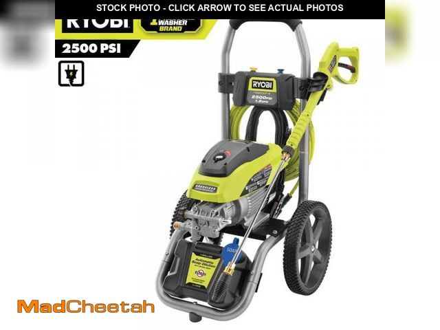 Lot 74-12463123 - RYOBI 2500 PSI 1.2 GPM High Performance Cold Water Electric Pressure Washer - USED