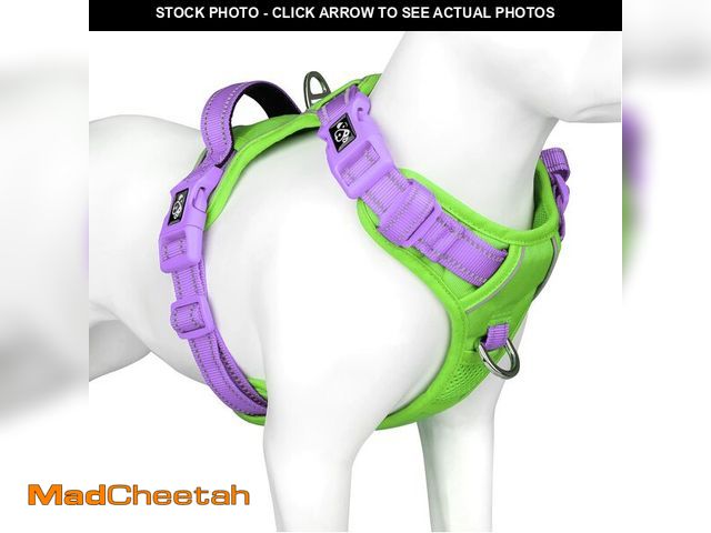 Lot 74-14212418 - PHOEPET No Pull Dog Harness, Unique Colors Reflective Adjustable Dog Vest, with Soft Training Handle...