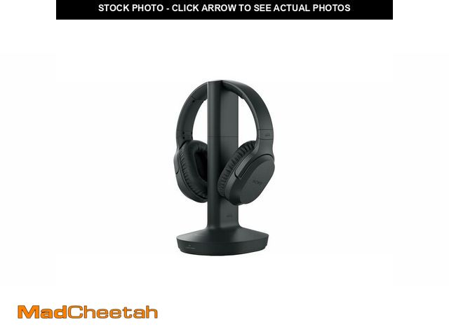 Lot 74-13548566 - Sony RF400 Wireless Home Theater Headphones for Watching TV (WHRF400), Black, 2.9 (Requires use of R...