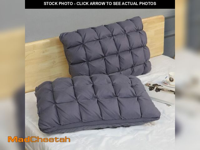Lot 74-14341940 - YOUR MOON Pillows Standard Size Set of 2, Soft Support Standard Pillow 2 Pack for Bed, Fluffy Down A...
