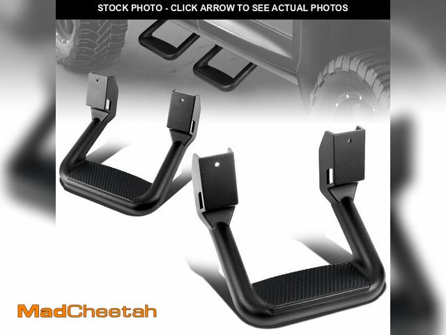 Lot 74-14423571 - Auto Dynasty Universal Side Step for Pickups &amp; Trucks, Aluminum, Black Coated, Set of 2 - UNUSED